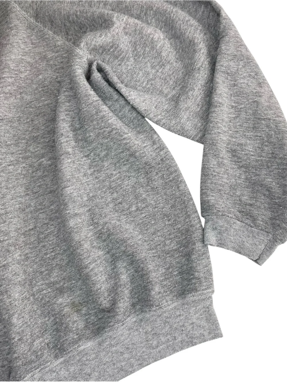 Reformation Repurposed Vintage Crew Sweatshirt Grey Lightweight - Picture 7 of 10